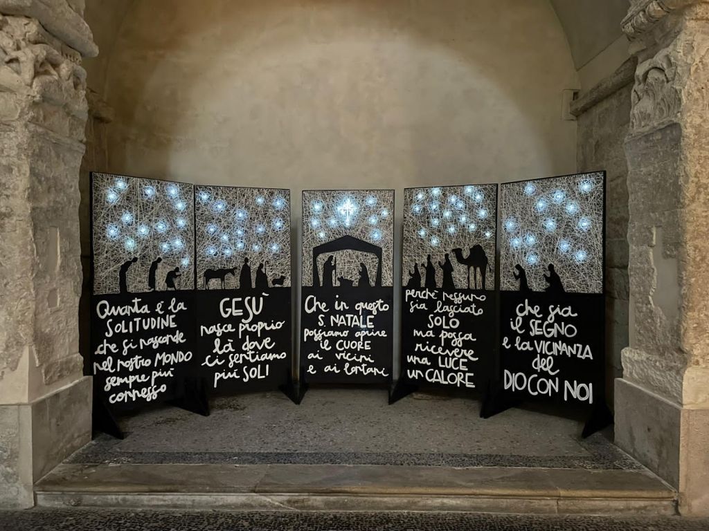 “Lassù c’è già l’Angelo di cartapesta”.